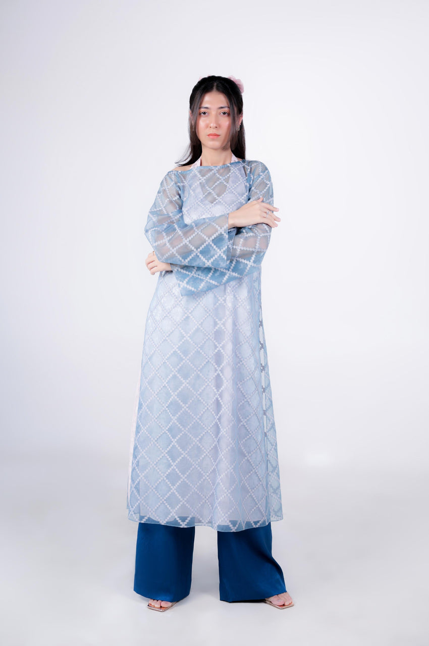 Blue Interlude (Off Shoulder)