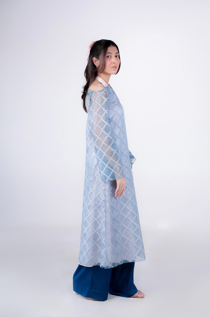 Blue Interlude (Off Shoulder)