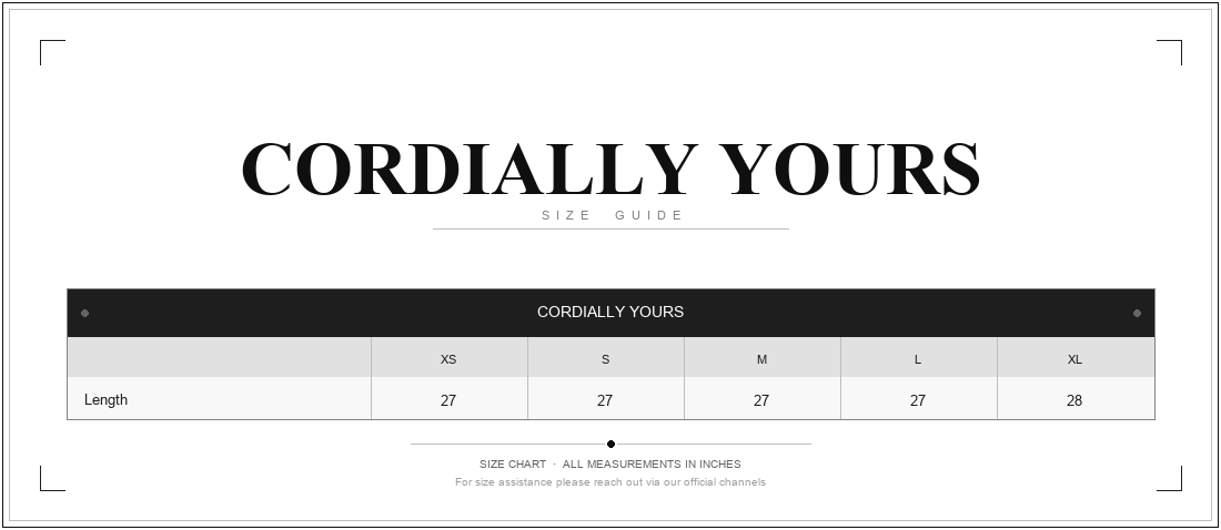Cordially
