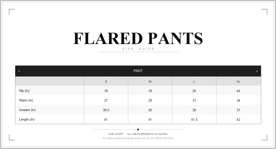 Flared