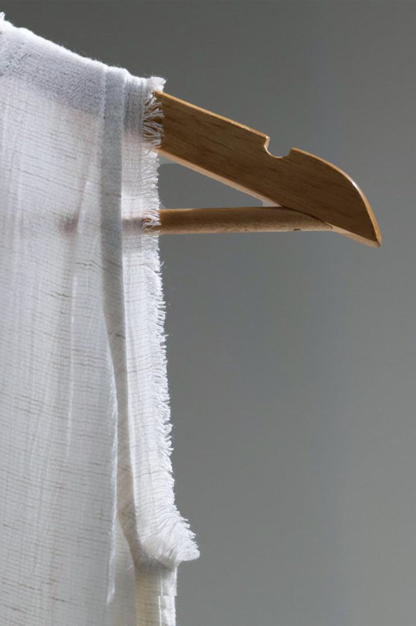 White Cotton Dress - Minimilist Muse